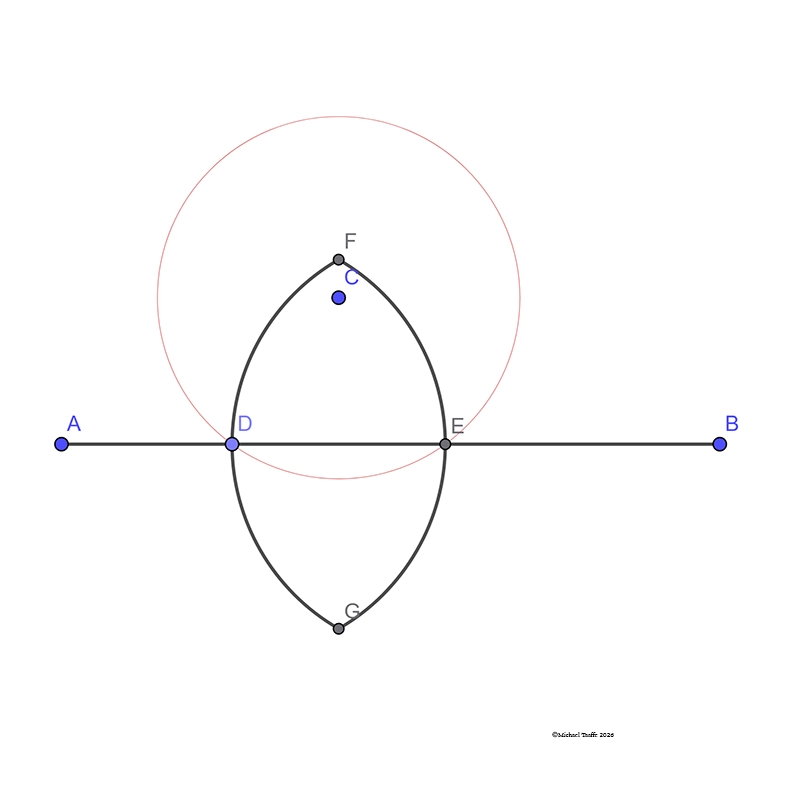 Perpendicular From a Point Off a Line