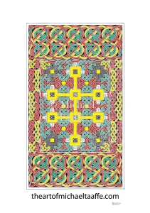Carpet Page – Inspired by Folio 1v of the Book of Durrow